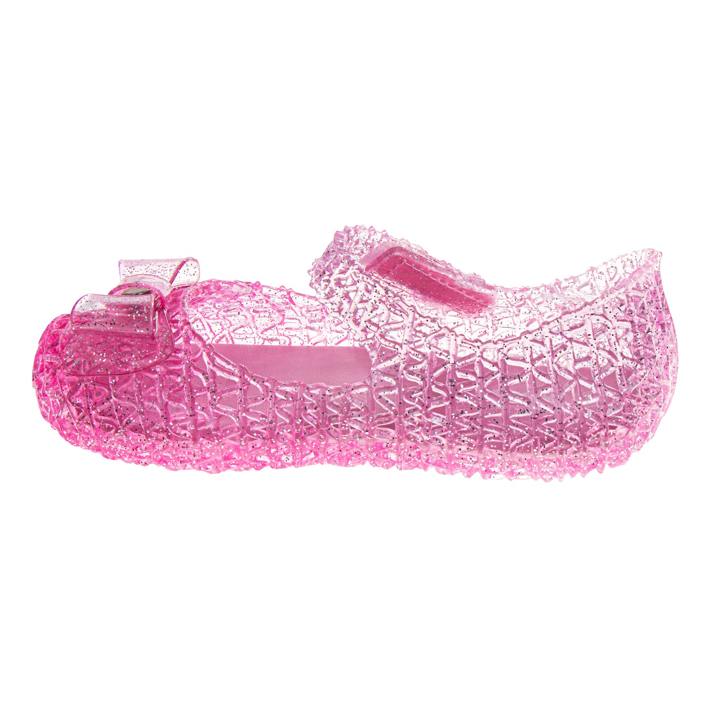 Josmo Bow Glitter Jelly Sandal