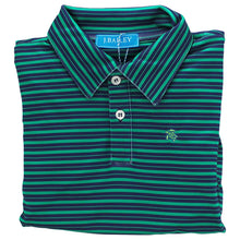 Load image into Gallery viewer, Bailey Boys Harry Long Sleeve Stripe Performance Polo