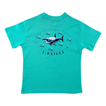 Load image into Gallery viewer, Bailey Boys Shark Logo Short Sleeve Tee