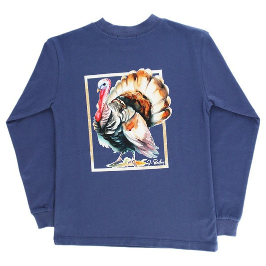 Bailey Boys LS Turkey Logo Tee