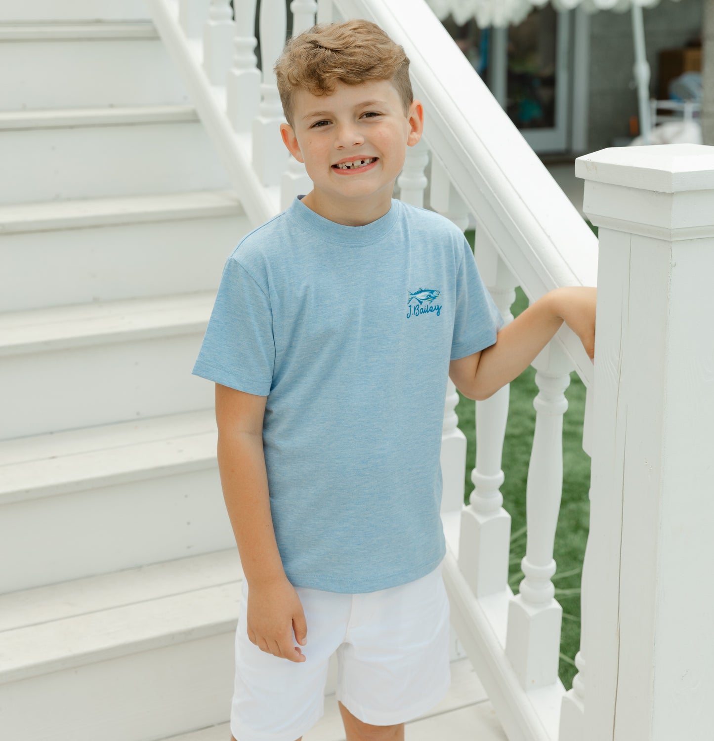 Bailey Boys Fish Logo T-shirt