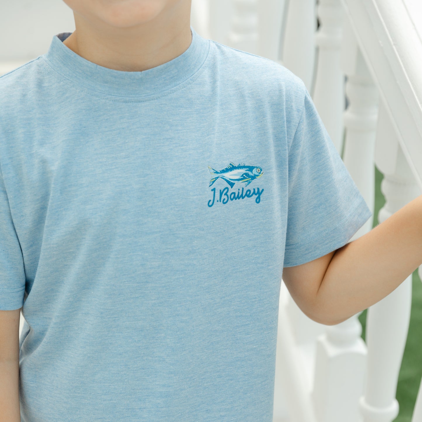 Bailey Boys Fish Logo T-shirt