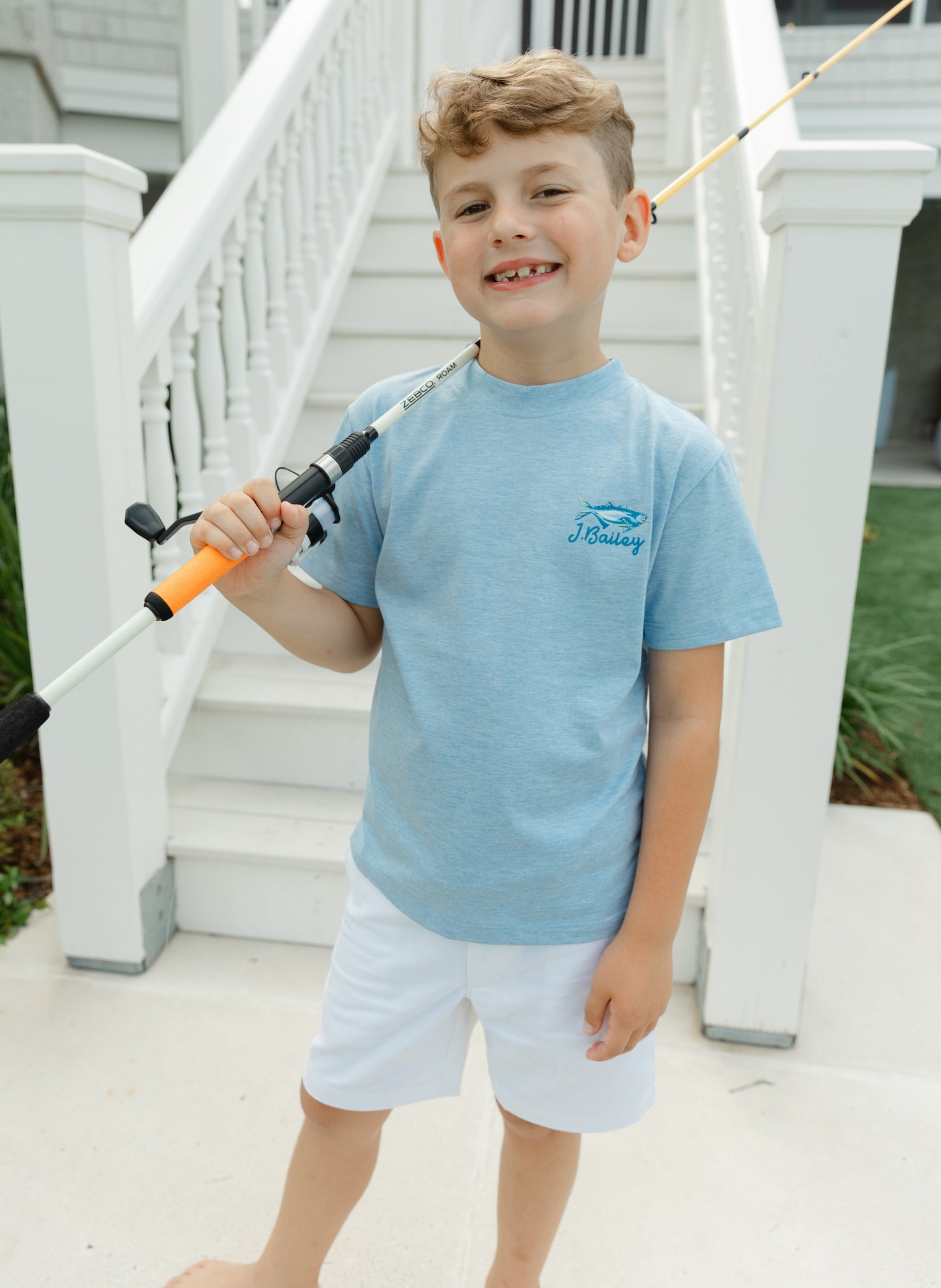 Bailey Boys Fish Logo T-shirt