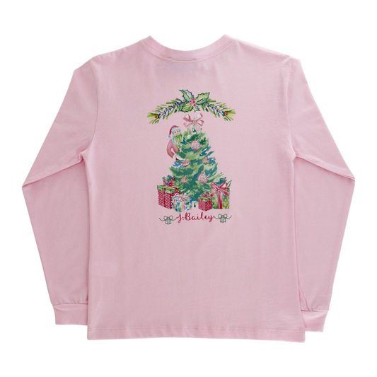 Bailey Boys Santa Tree Logo T-Shirt