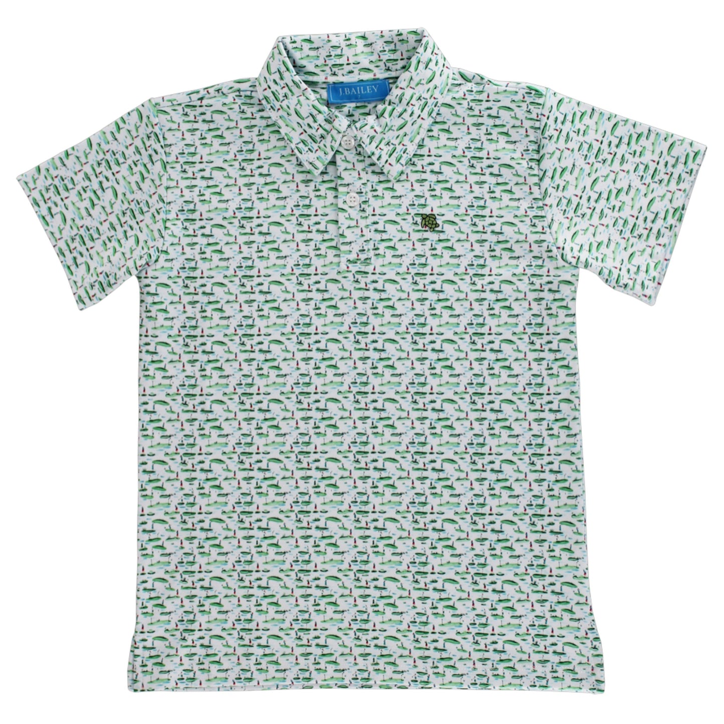 Bailey Boys Henry Performance Golf Course Polo -