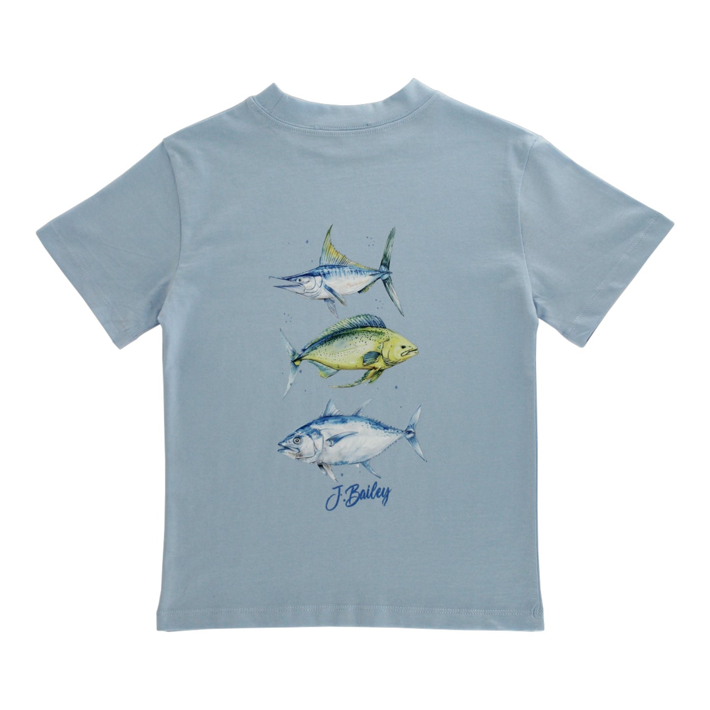 Bailey Boys Fish Trio Logo T-Shirt
