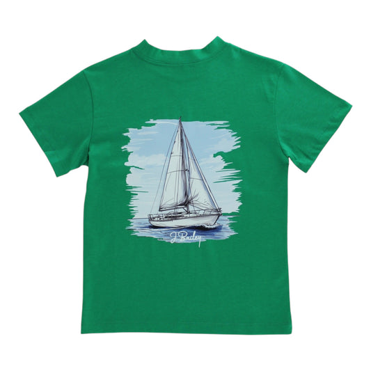 Bailey Boys Sailboat Logo T-Shirt