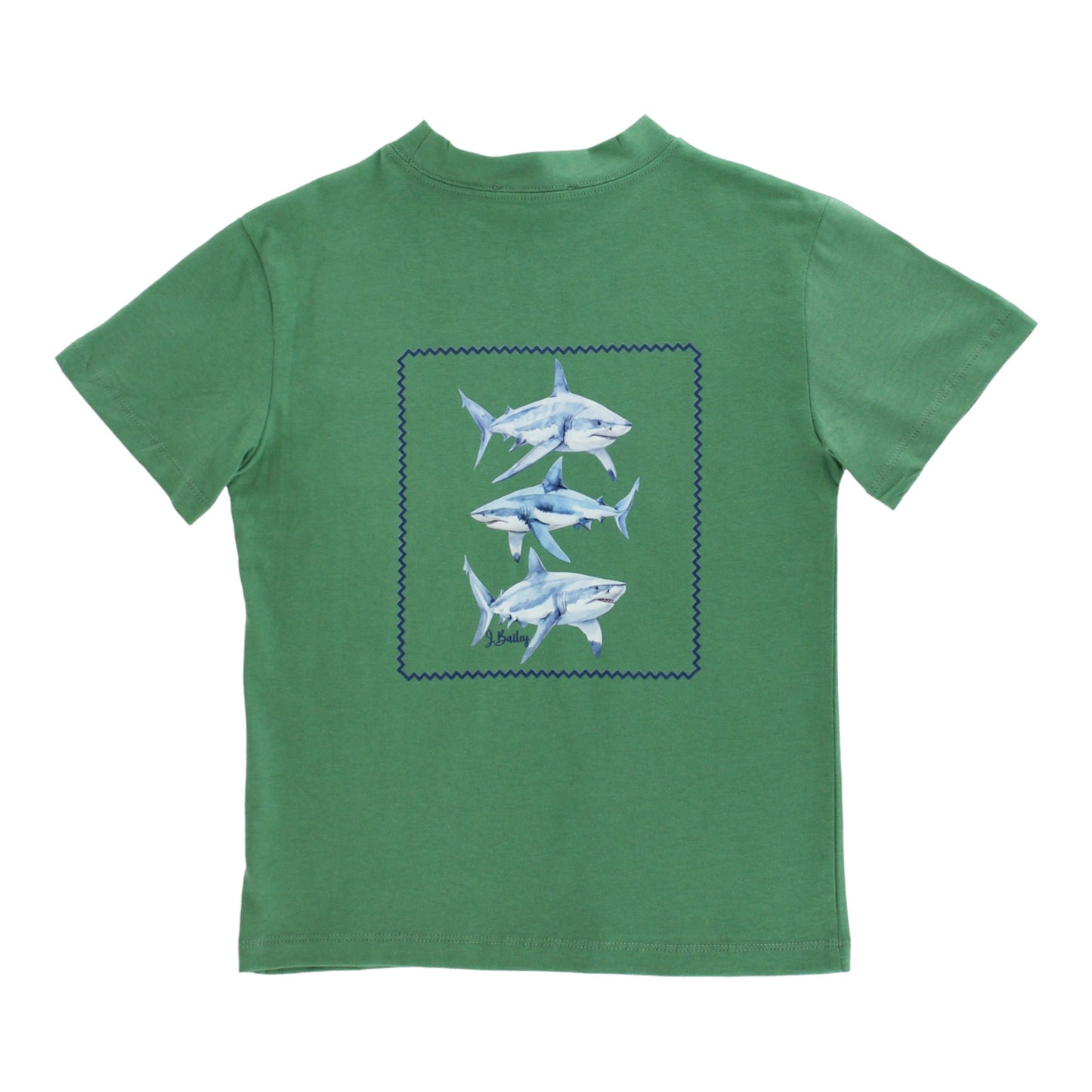 Bailey Boys Sharks Logo T-Shirt