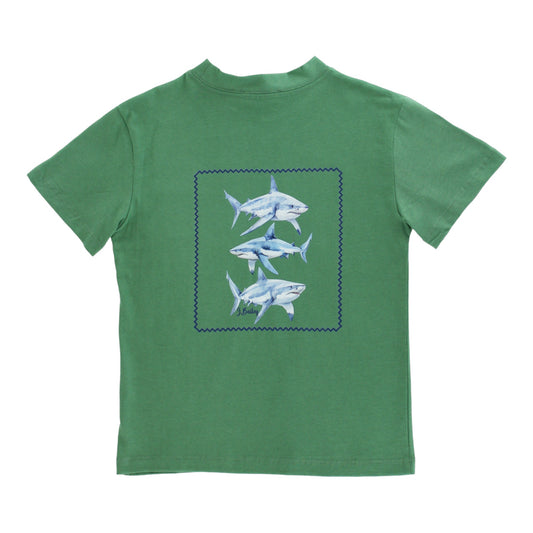 Bailey Boys Sharks Logo T-Shirt