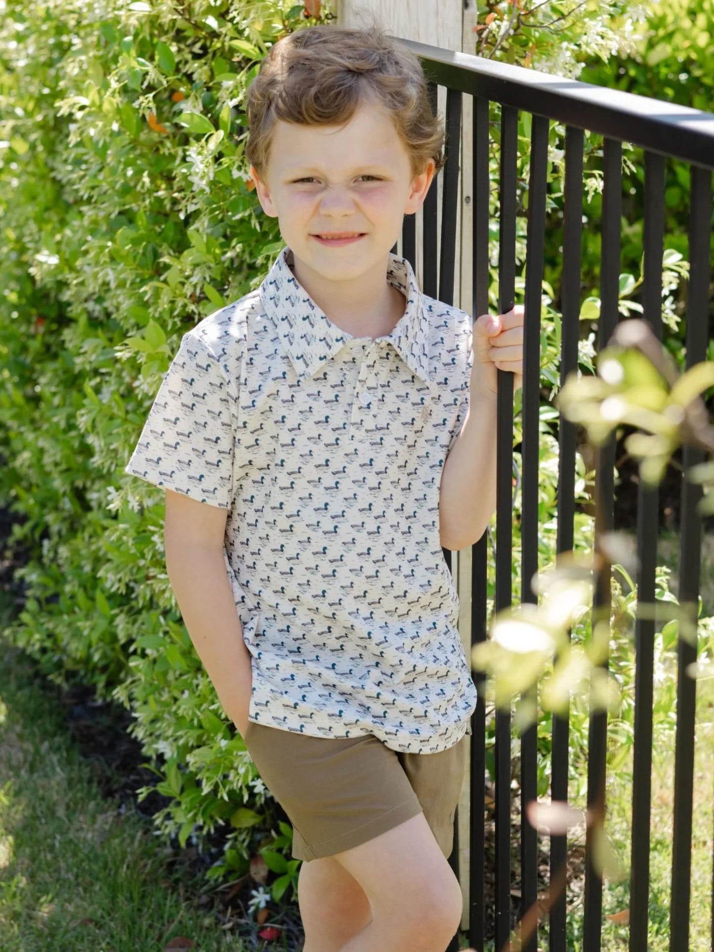 Bailey Boys Mallards Performance Polo