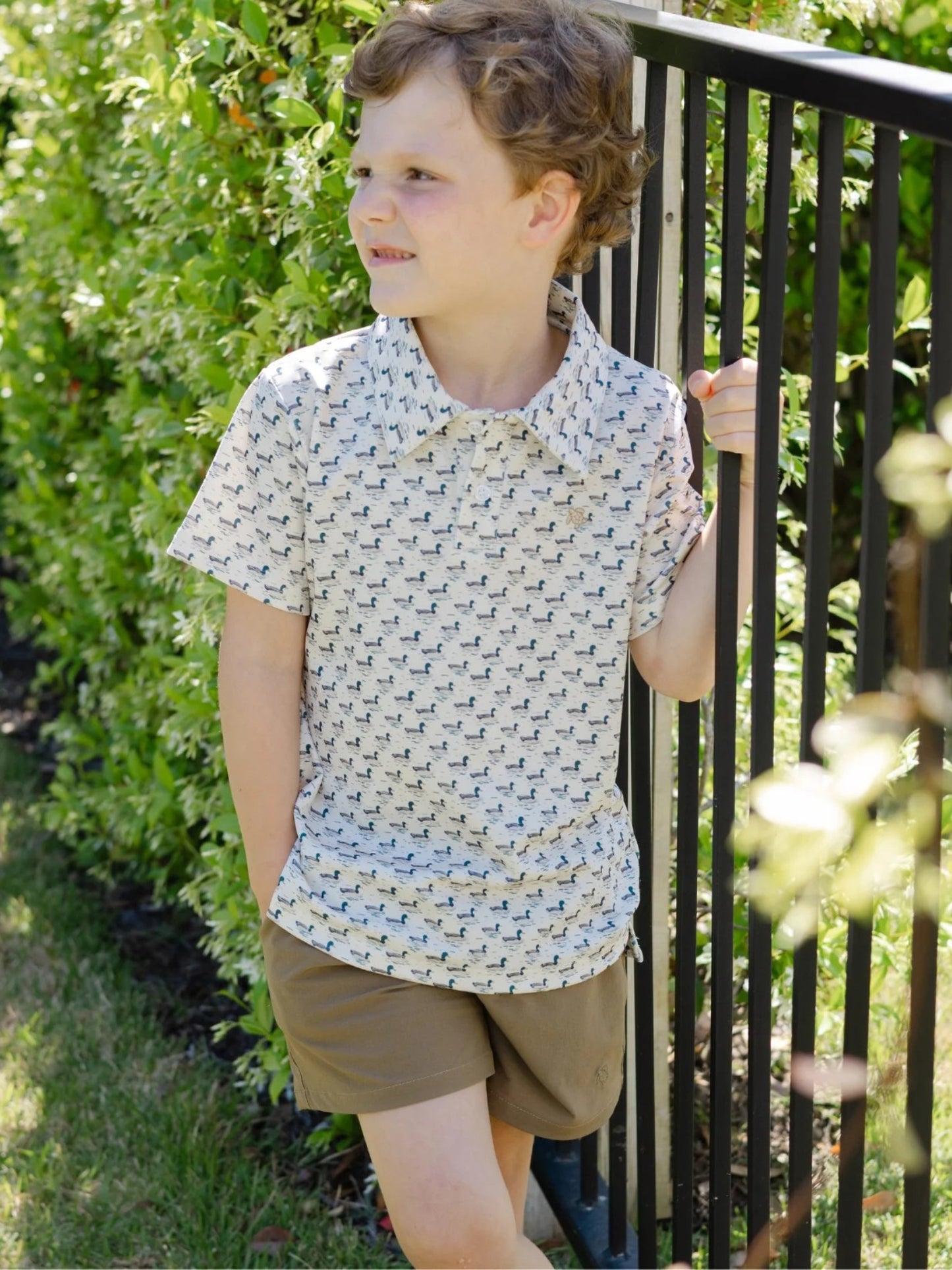 Bailey Boys Mallards Performance Polo