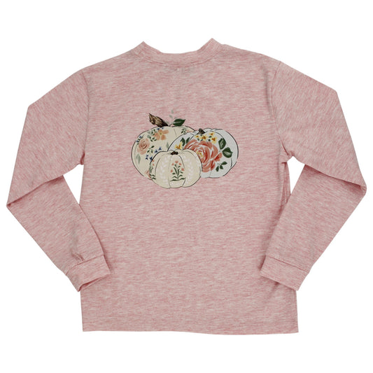 Bailey Boys Floral Pumpkin Logo T-Shirt