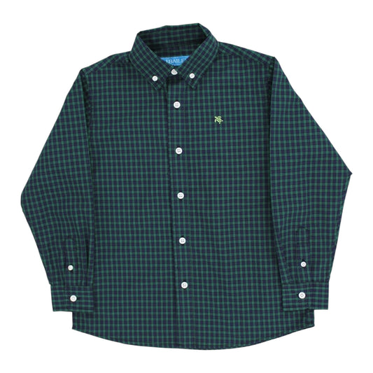 Baily Boys Sterling Plaid Roscoe Shirt