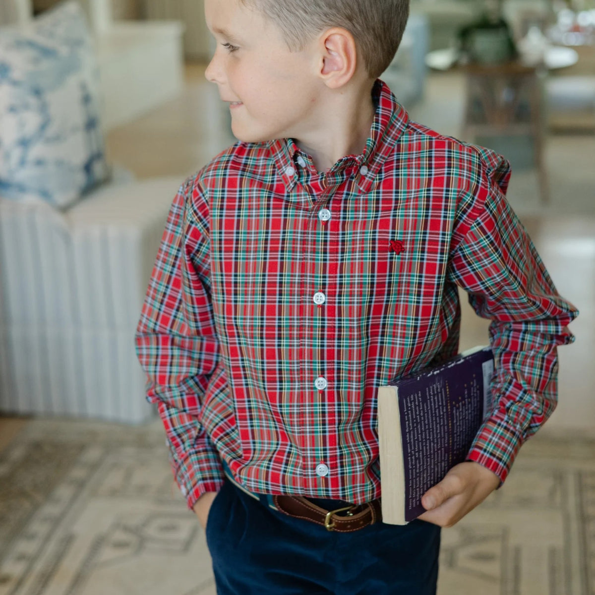 Bailey Boys Plaid Roscoe Shirt