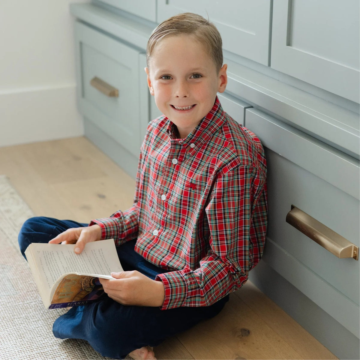 Bailey Boys Plaid Roscoe Shirt