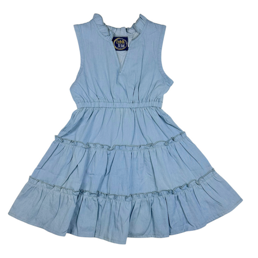 Emma Jean Chambray Layered Dress