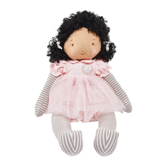 Bunnies By The Bay Elsie Doll - Black Hair