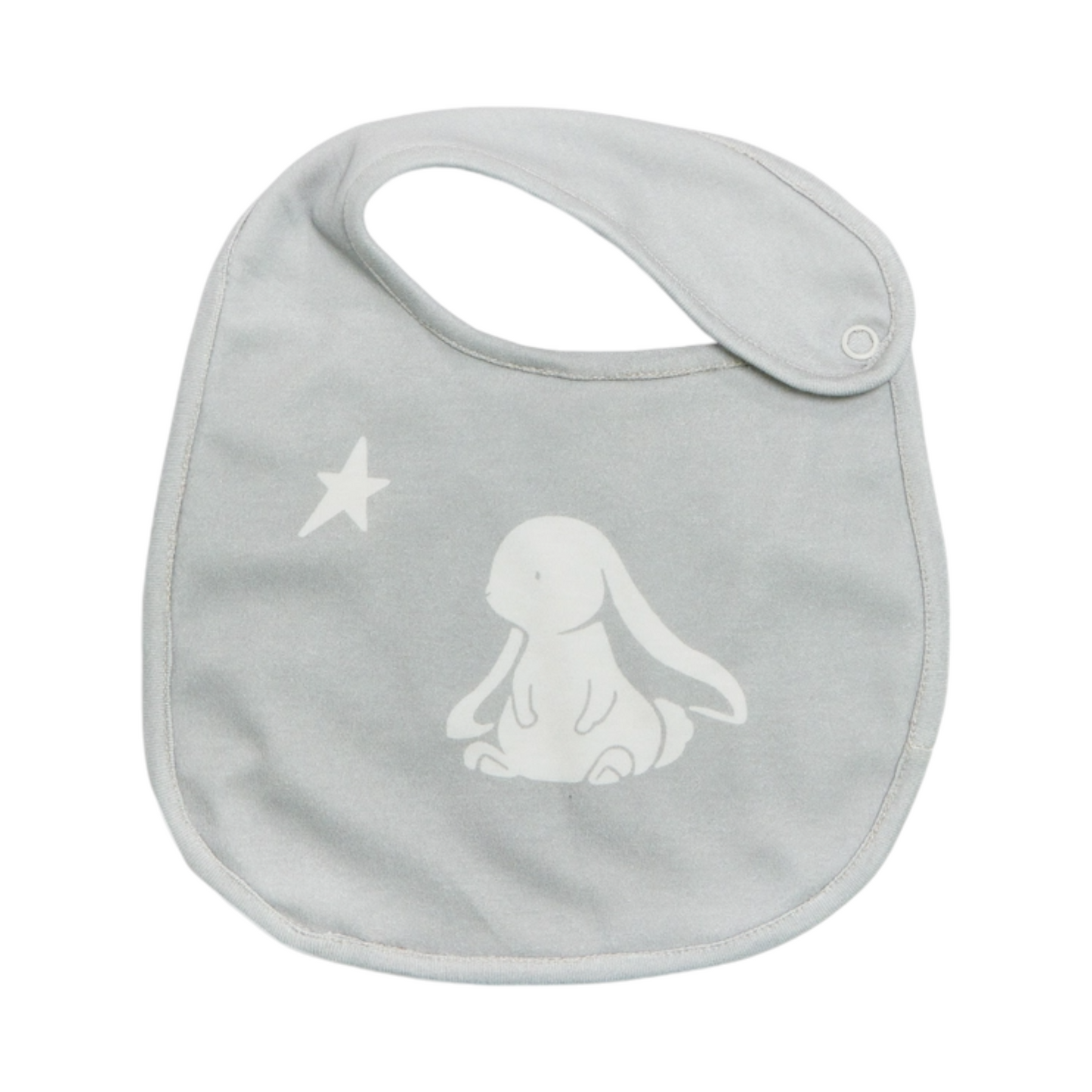 Bunnies By The Bay Bloom's Organic Reversible Bib