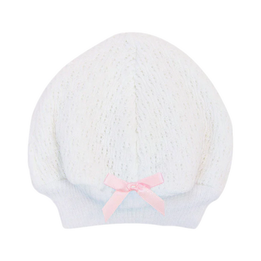 Paty, Inc. Beanie Cap With Bow