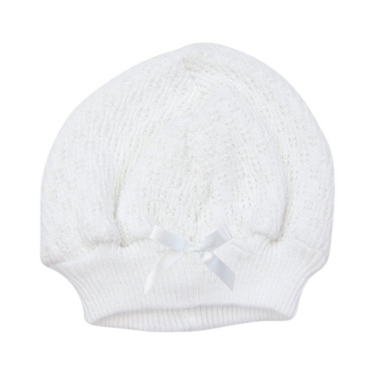 Paty, Inc. Beanie Cap With Bow