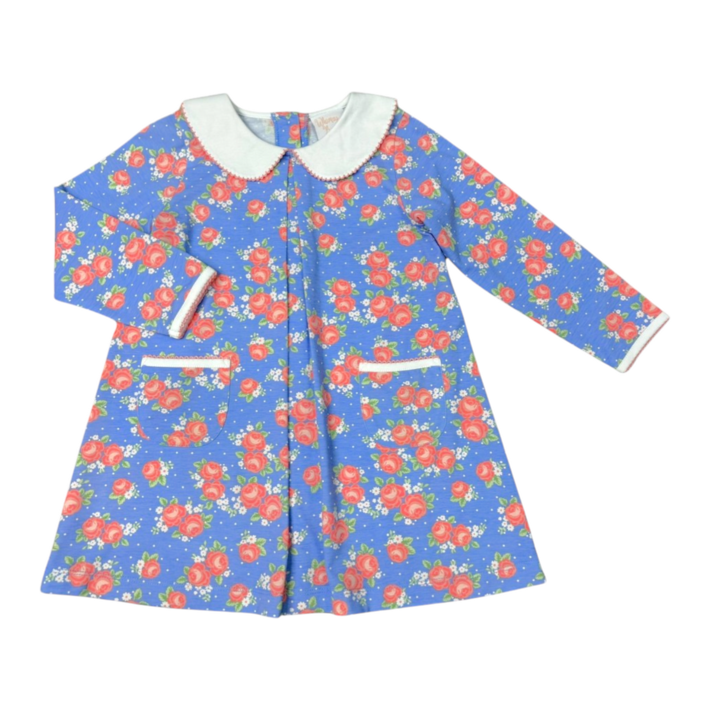 Whimsy Bay Rosie Posie Penny Pleat Dress