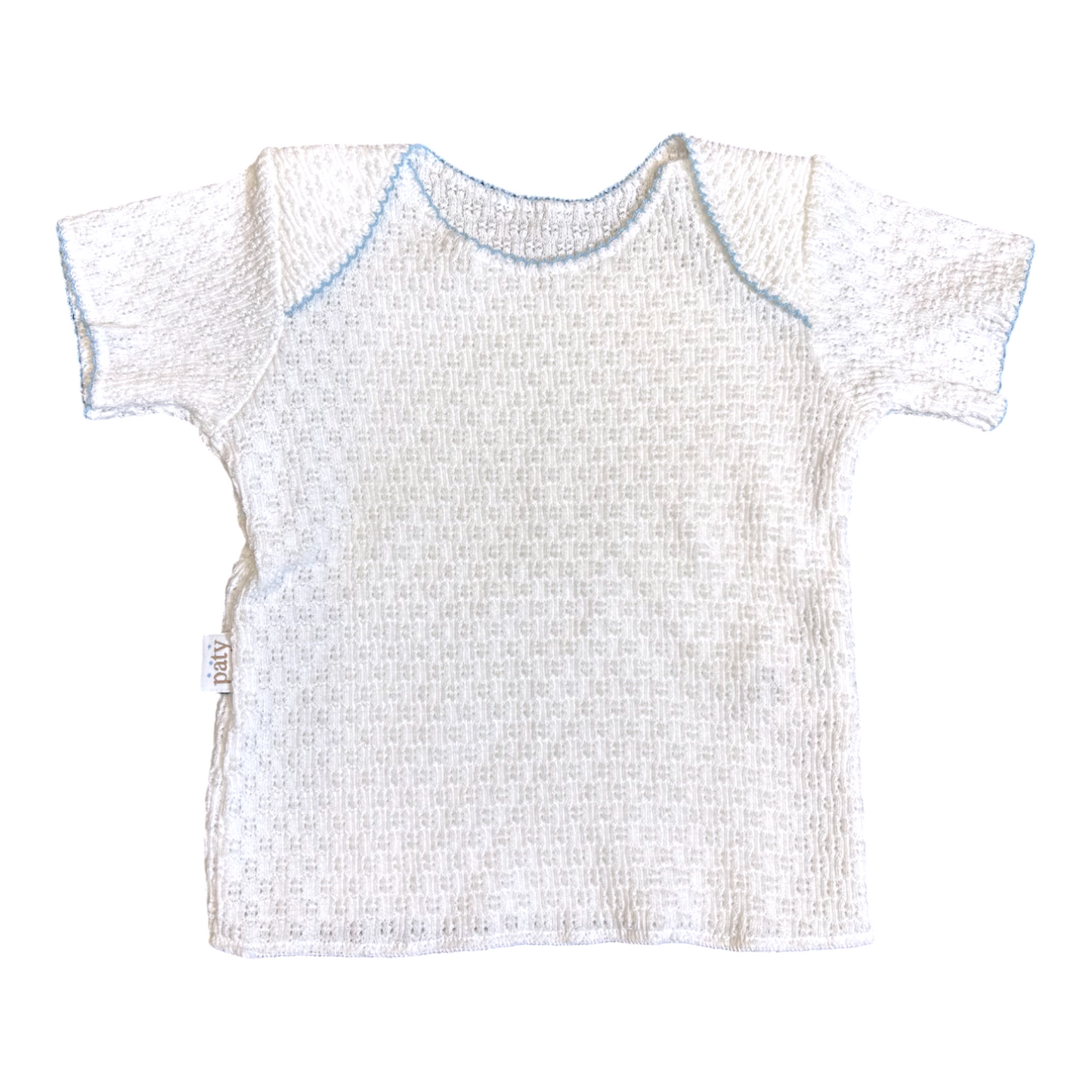 Paty, Inc. Knit Lap Shoulder Diaper Shirt