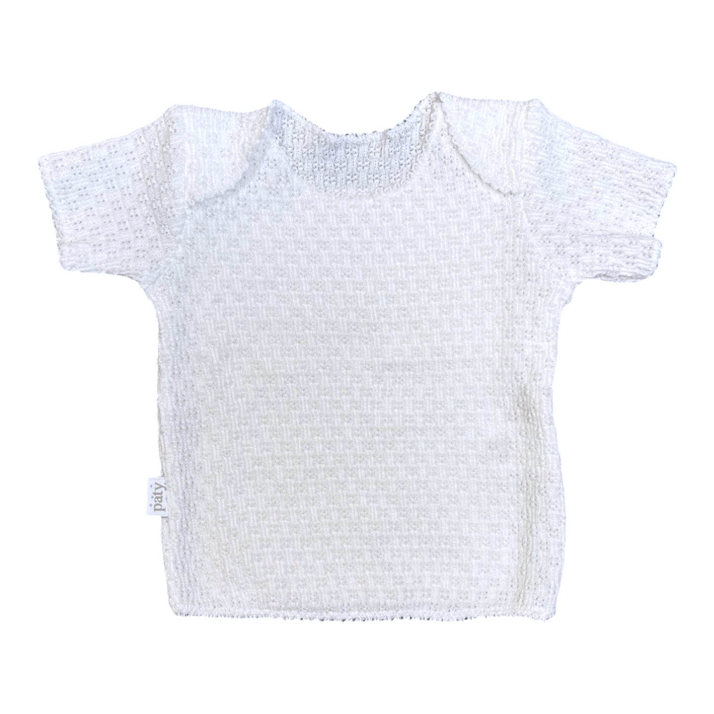 Paty, Inc. Knit Lap Shoulder Diaper Shirt