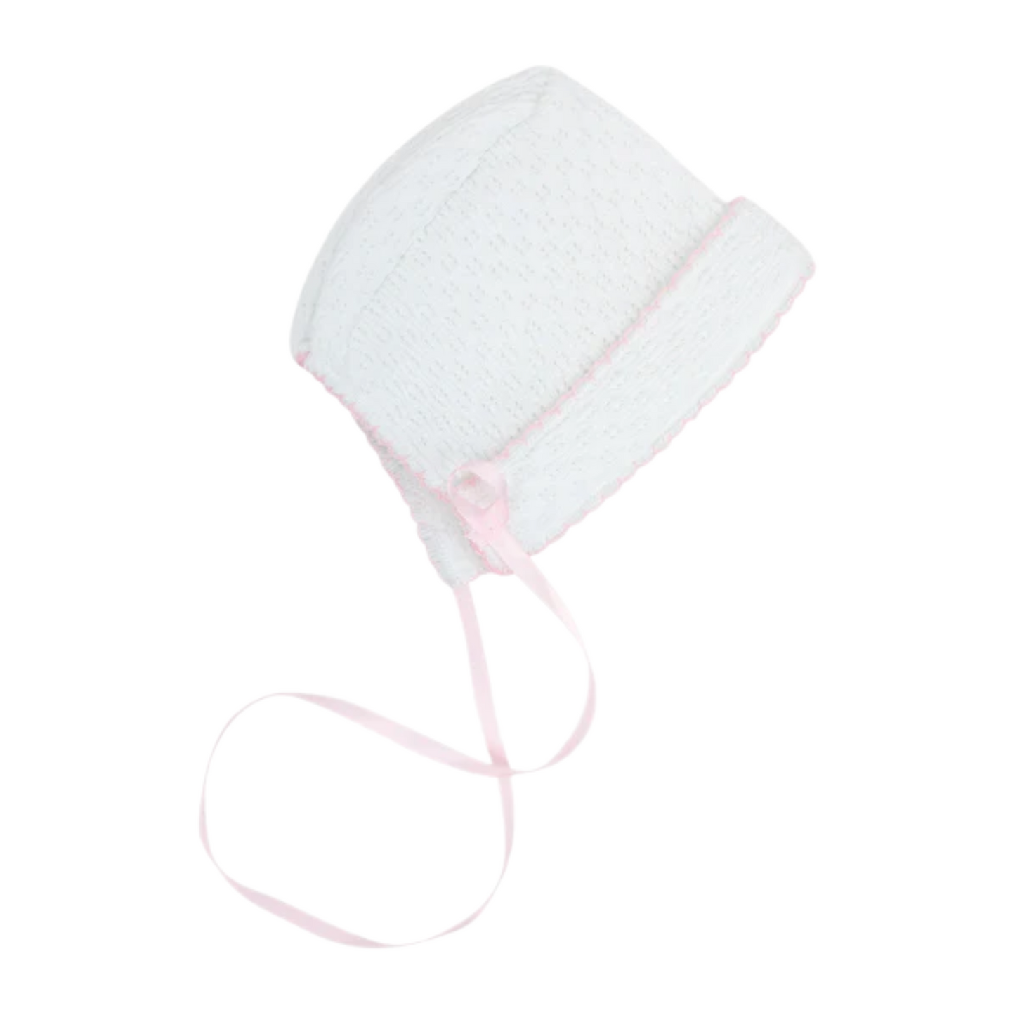 Paty, Inc. Bonnet With Ribbon Tie