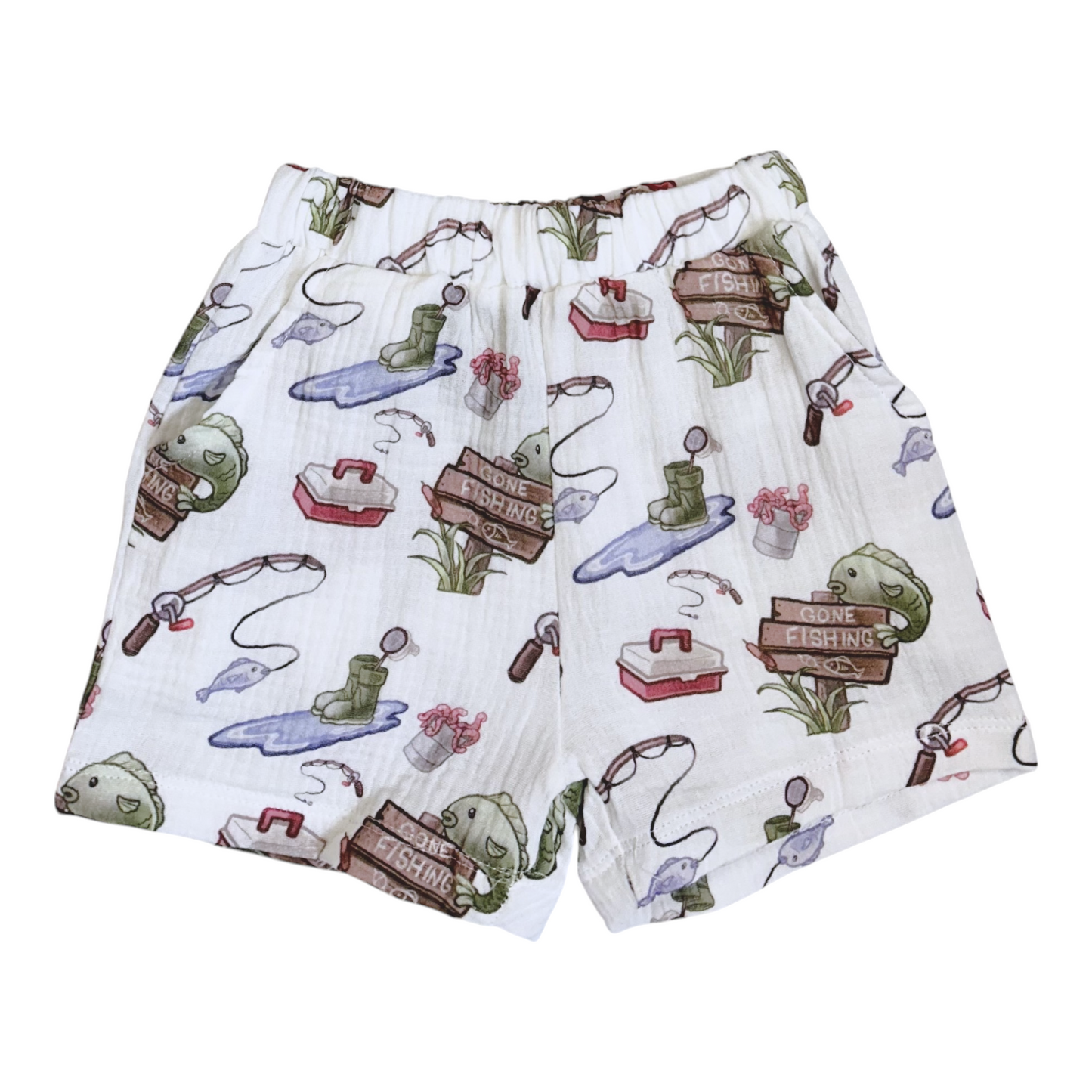 Emma Jean Gone Fishing Short Set