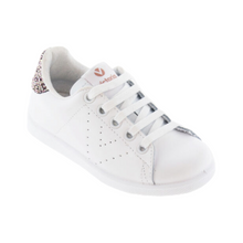 Load image into Gallery viewer, Victoria Tenis Leather &amp; Glitter Sneaker