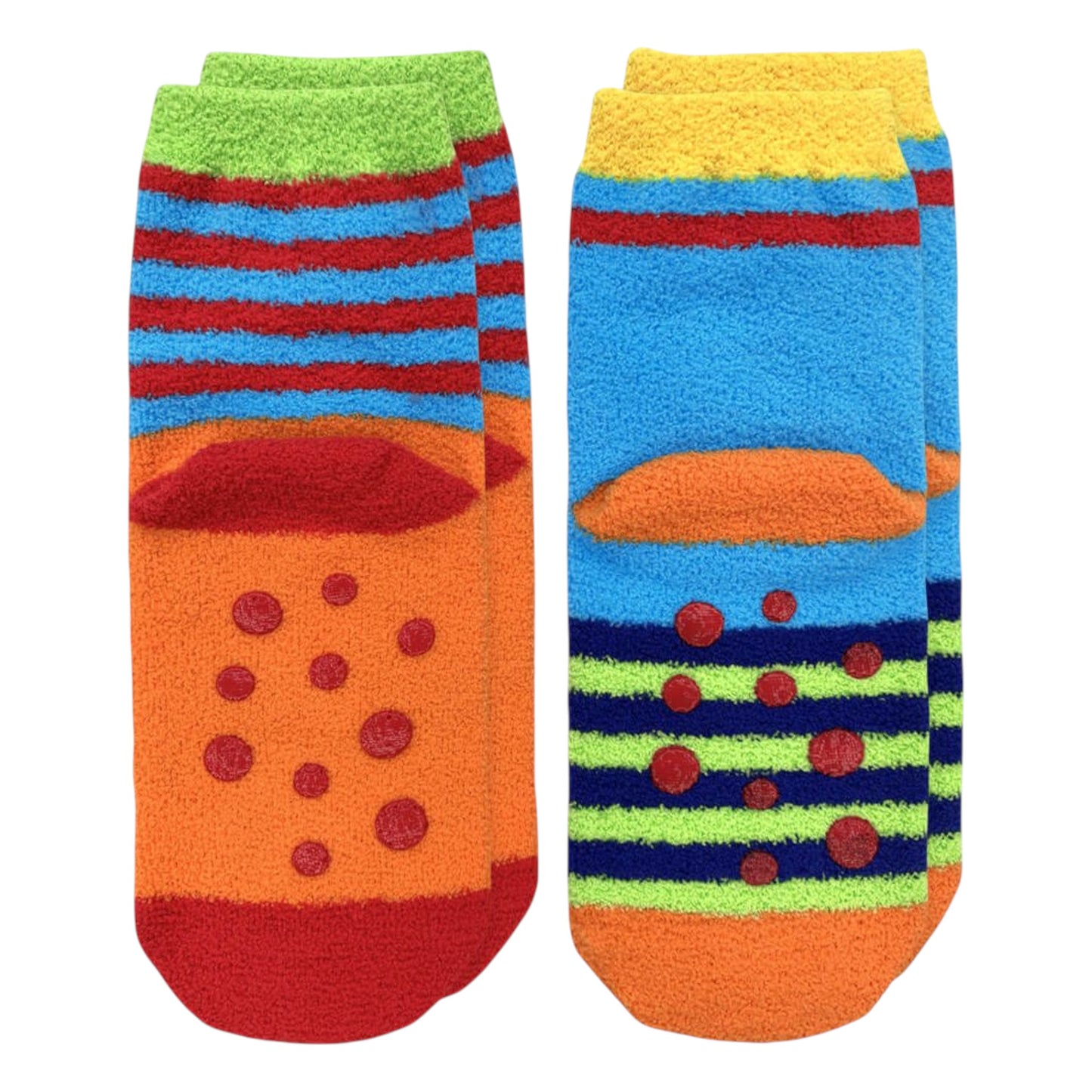 Jefferies Socks Monster Fuzzy Non-Skid Slipper Socks