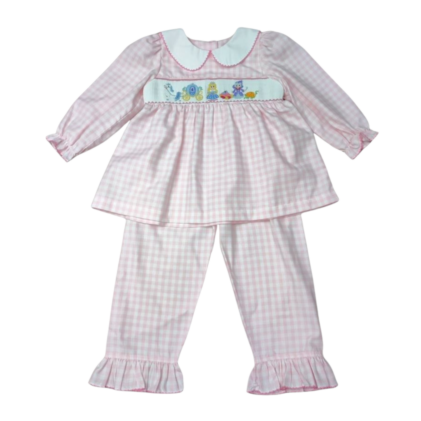 Delaney Smocked Princess Pant Set