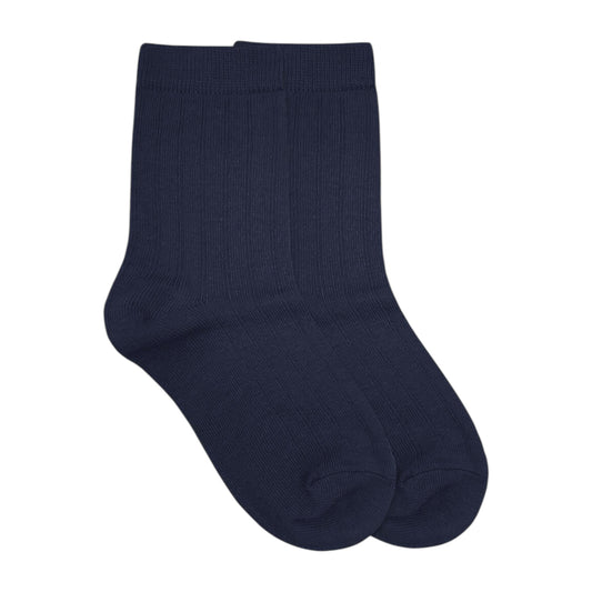 Jefferies Socks Cotton Rib Crew Socks