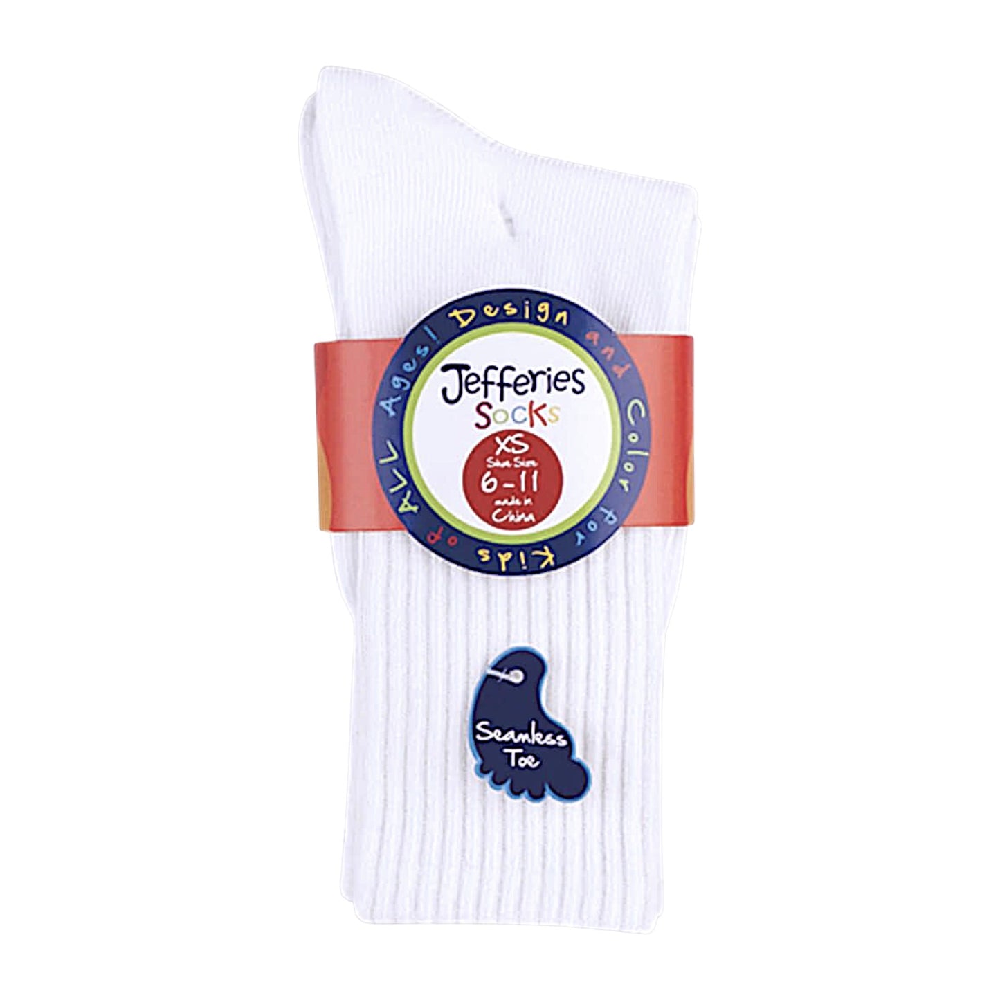 Jefferies Socks Smooth Toe Sport Crew Socks