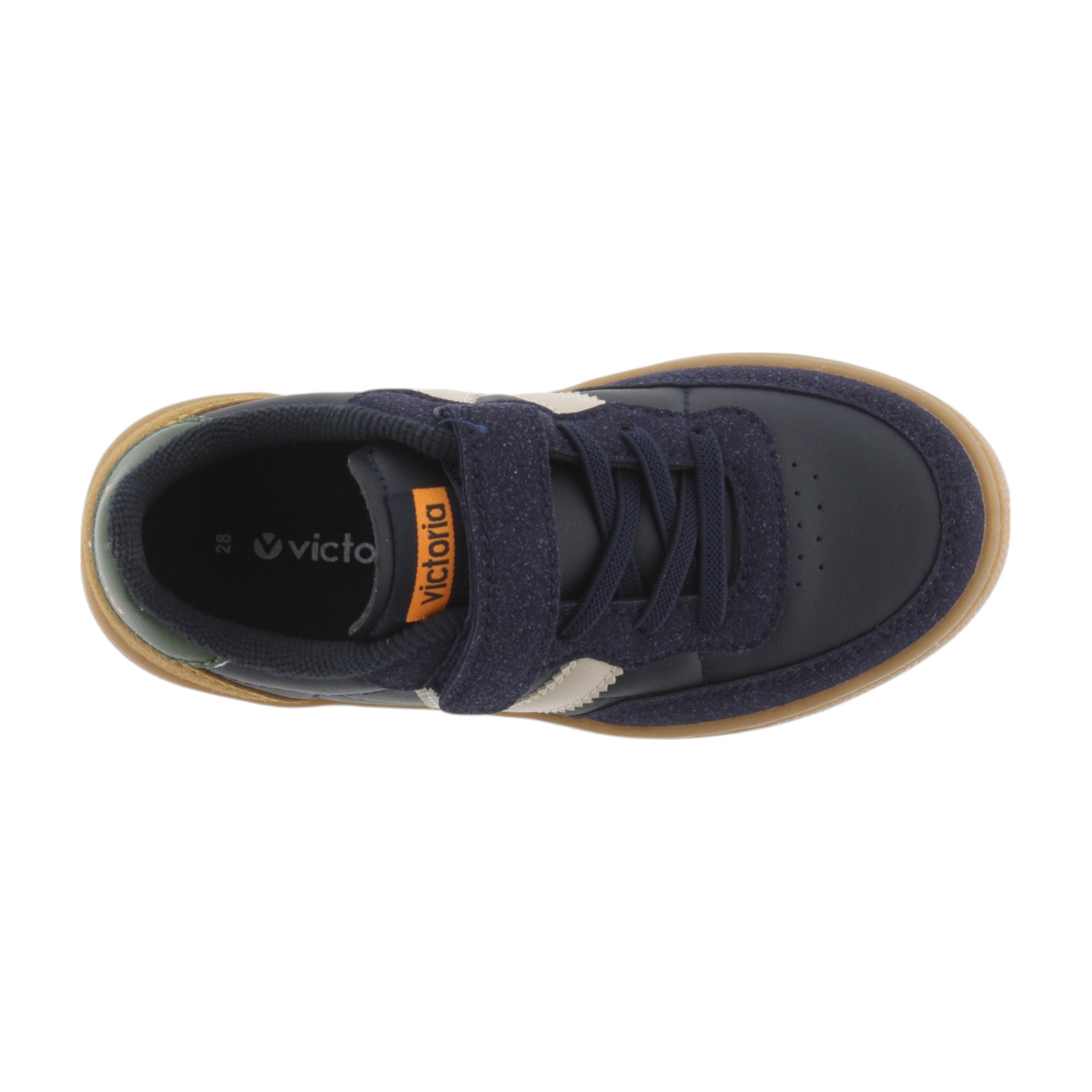 Victoria Kids Oslo Efecto Piel Velcro Sneaker