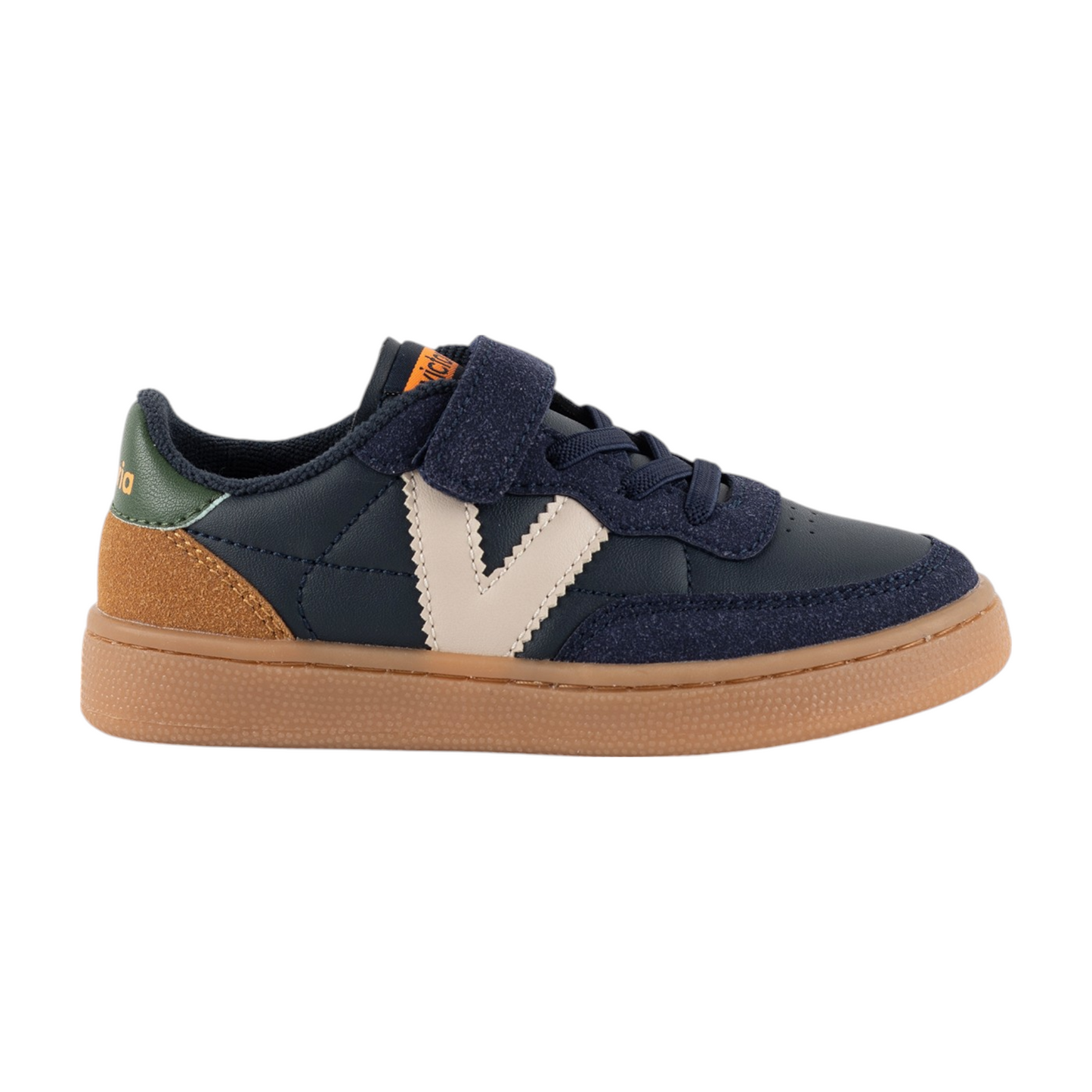 Victoria Kids Oslo Efecto Piel Velcro Sneaker