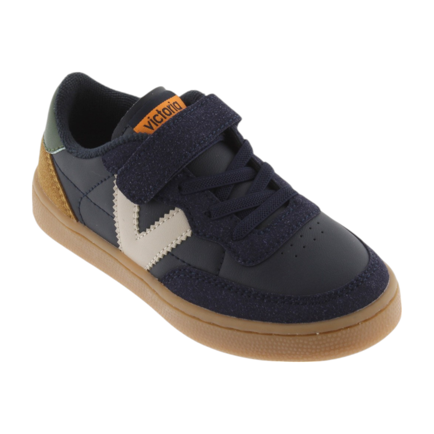 Victoria Kids Oslo Efecto Piel Velcro Sneaker