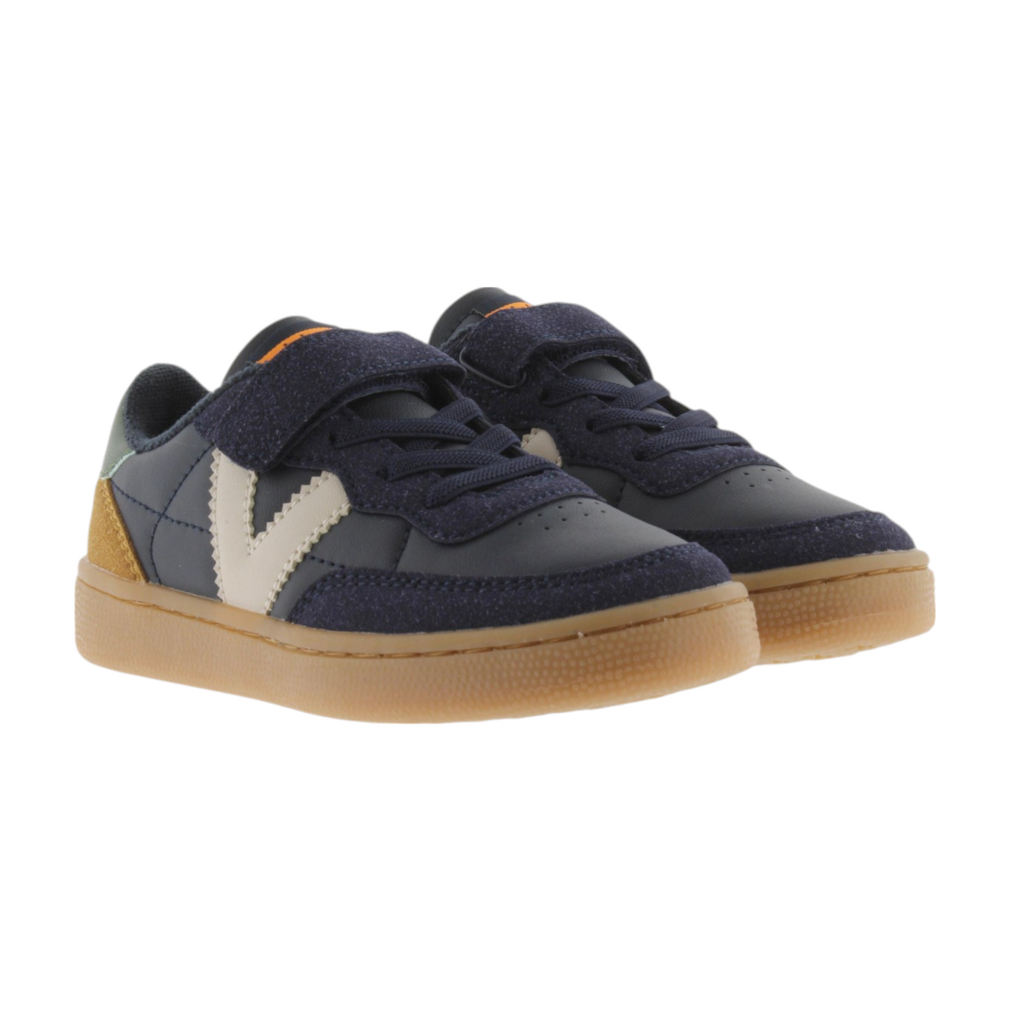 Victoria Kids Oslo Efecto Piel Velcro Sneaker