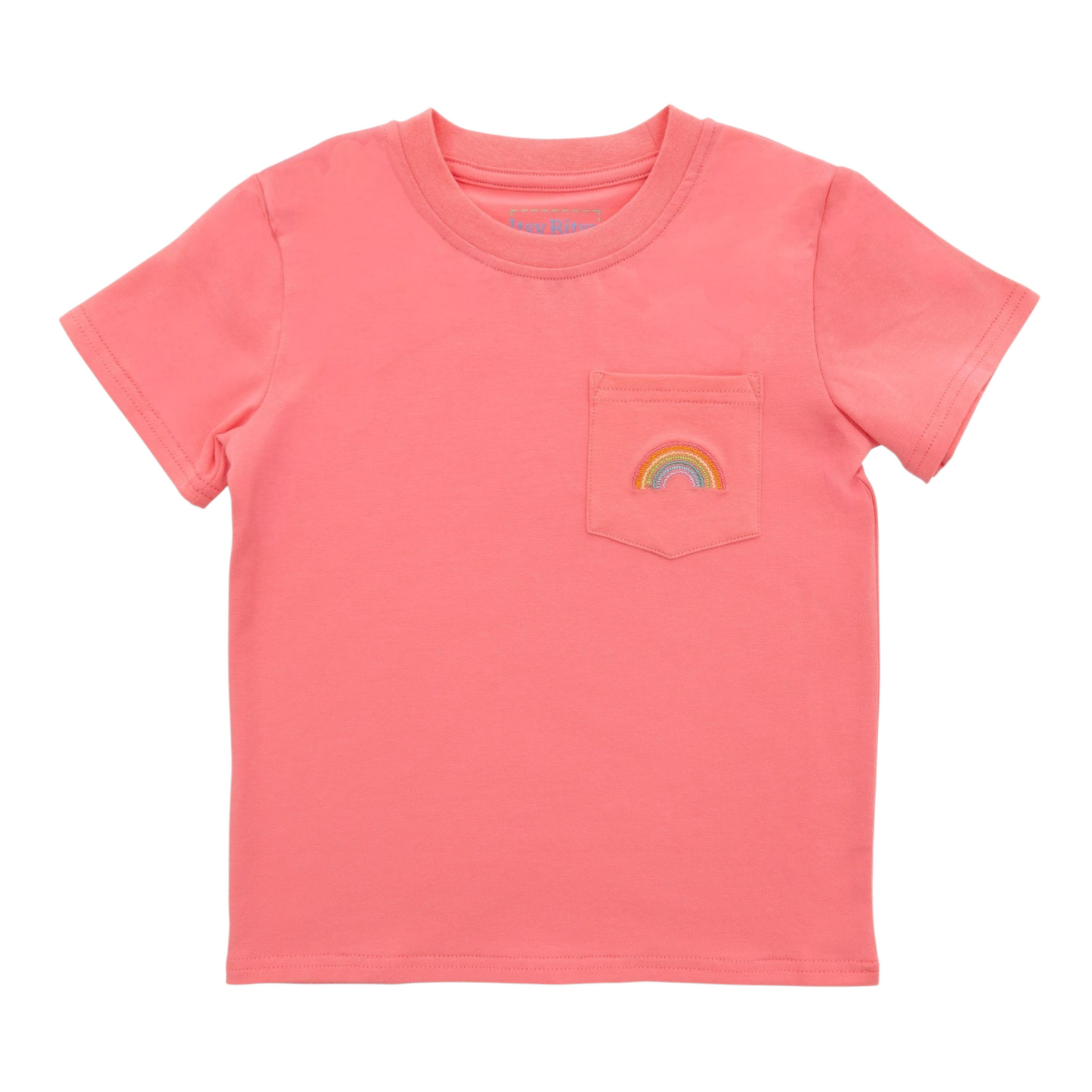 Itsy Bitsy Rainbow Pocket T-Shirt