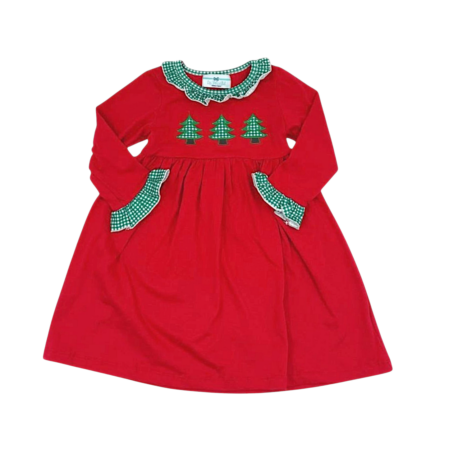 City Beautiful Christmas Tree Trio Dress