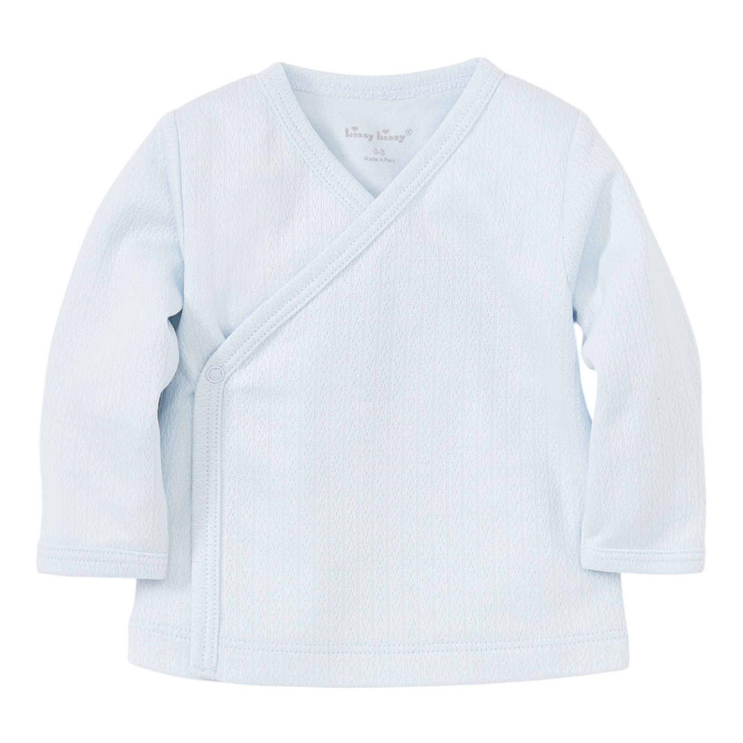 Kissy Kissy Pointelle Cross Tee