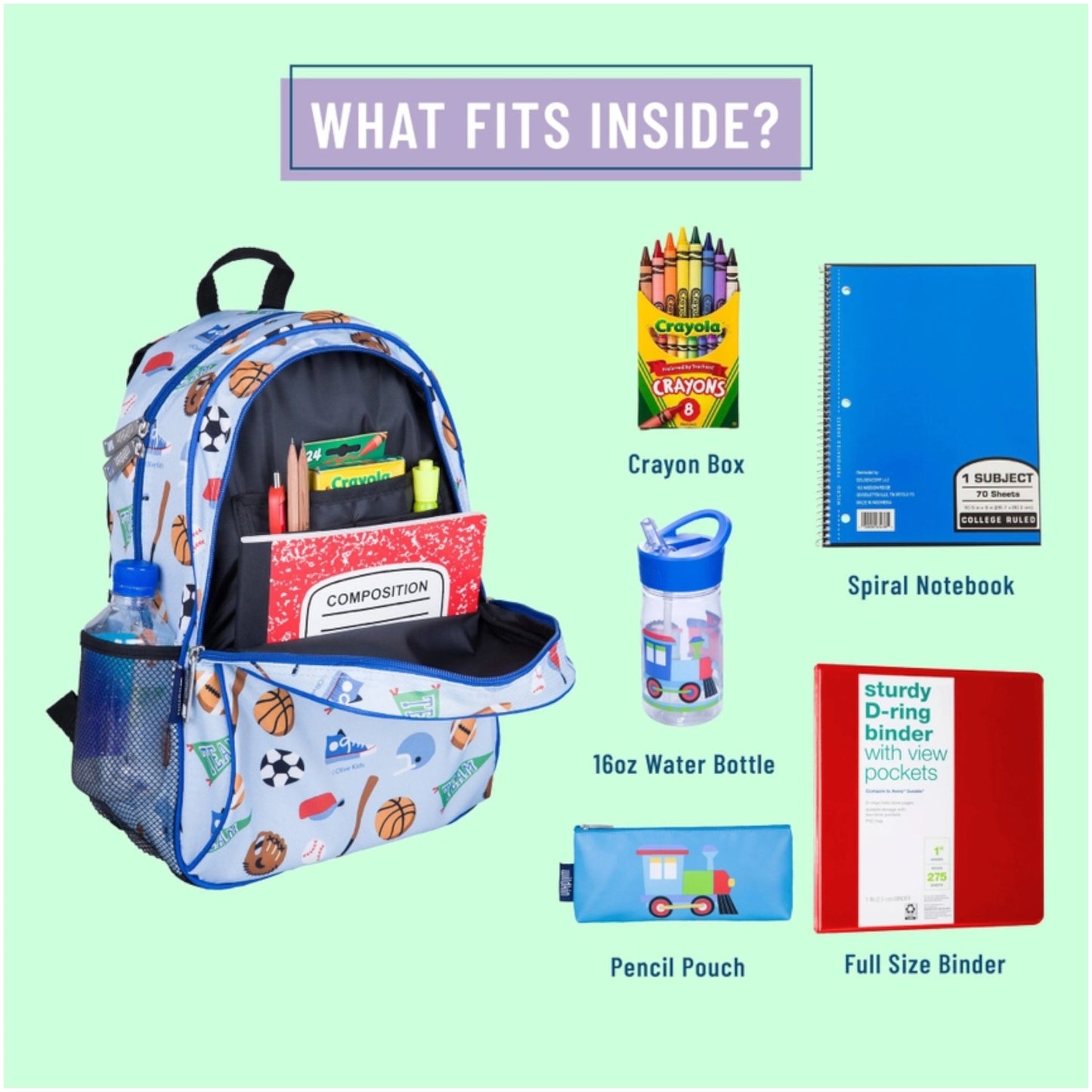 Wildkin Game On 15 inch Backpack