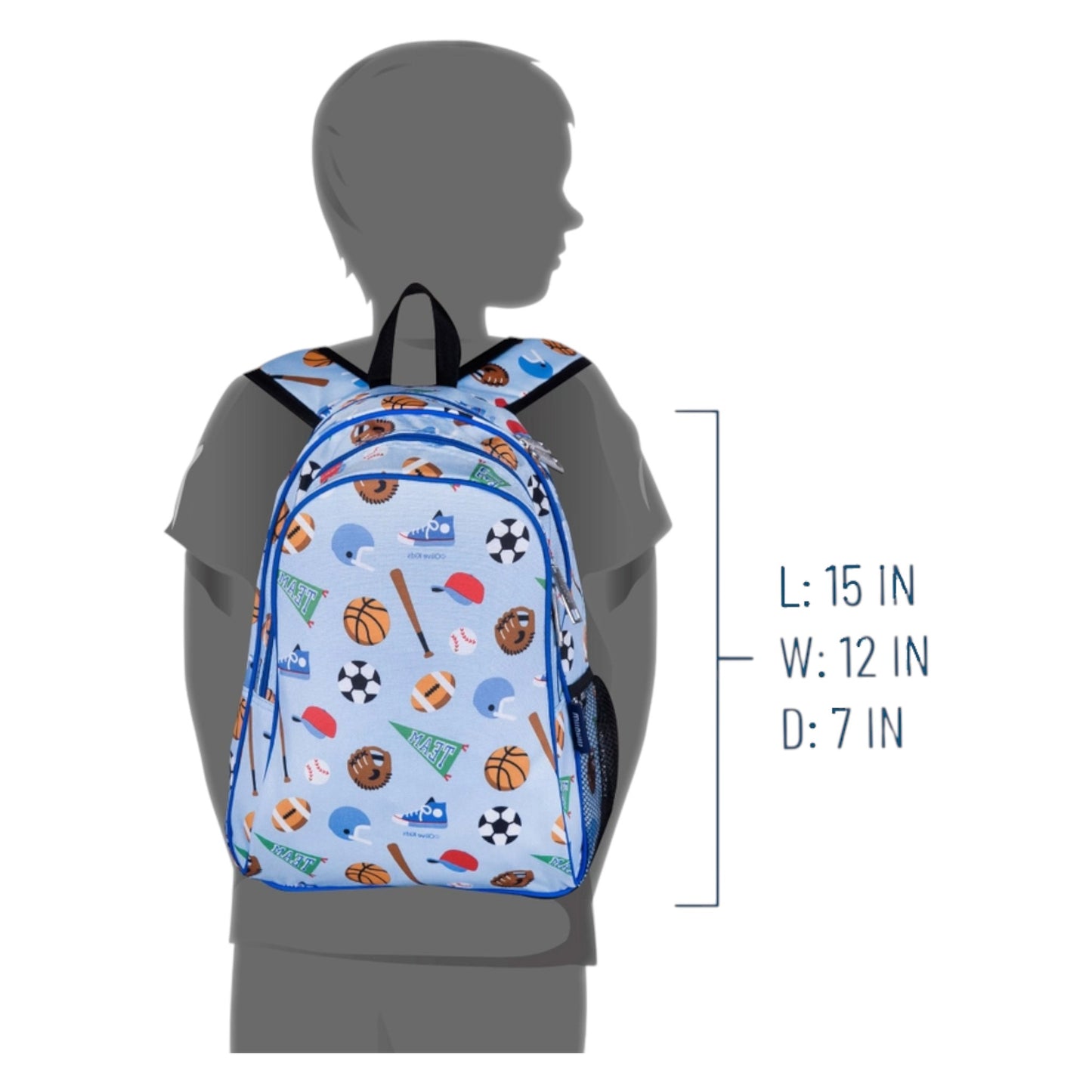 Wildkin Game On 15 inch Backpack