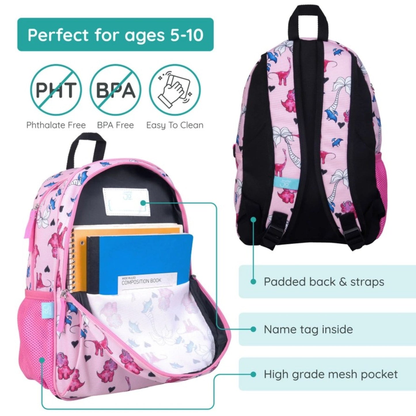 Wildkin Dino 15 Inch Backpack