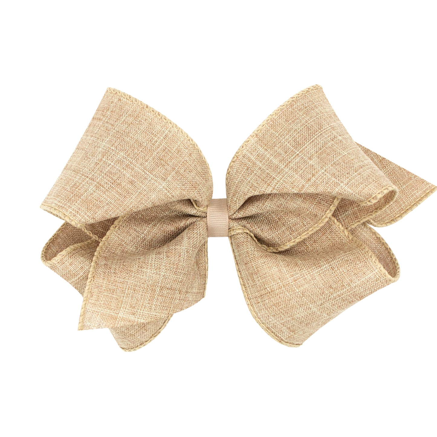 Wee Ones King Linen Girls Hair Bow