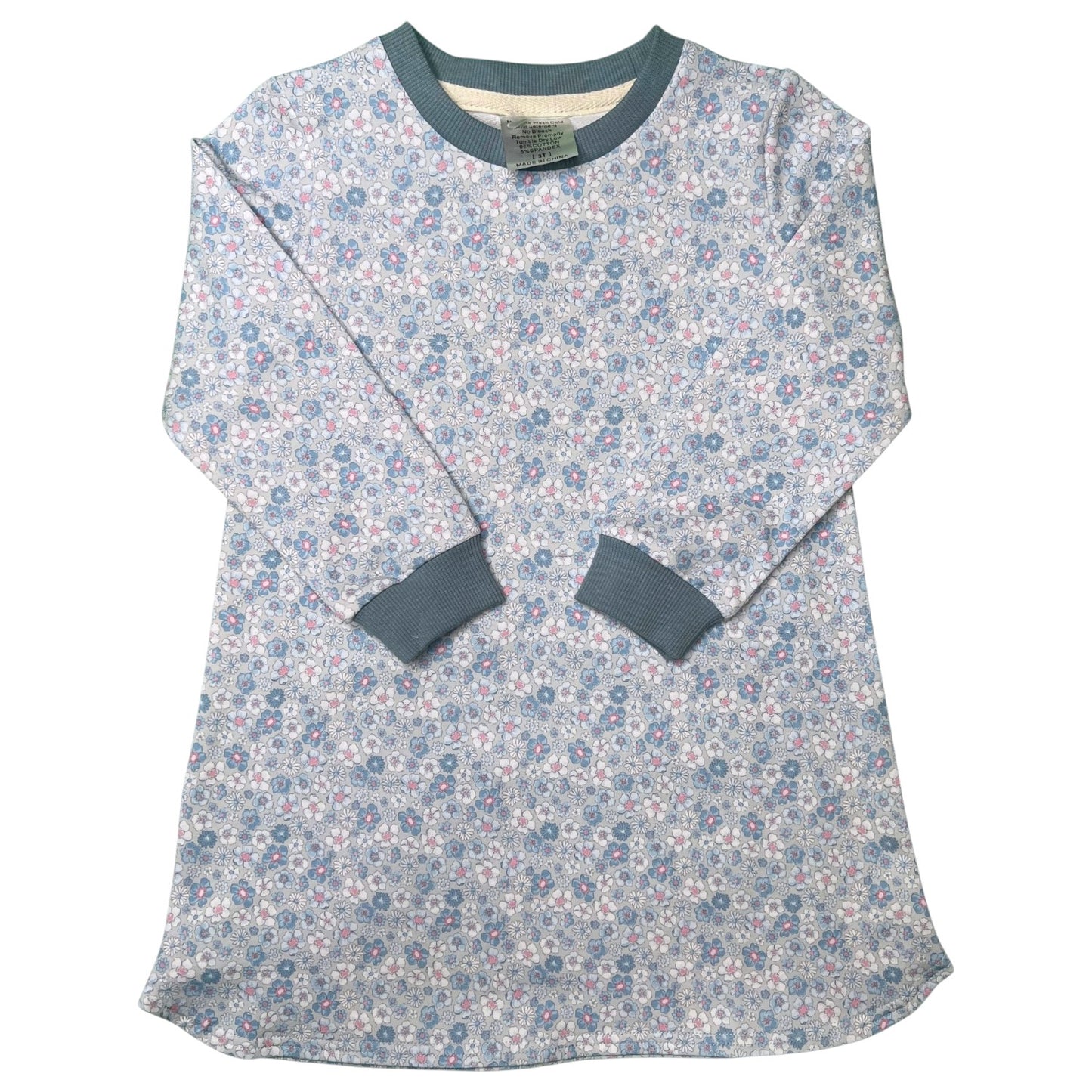 Honesty Floral Sweatshirt Dress