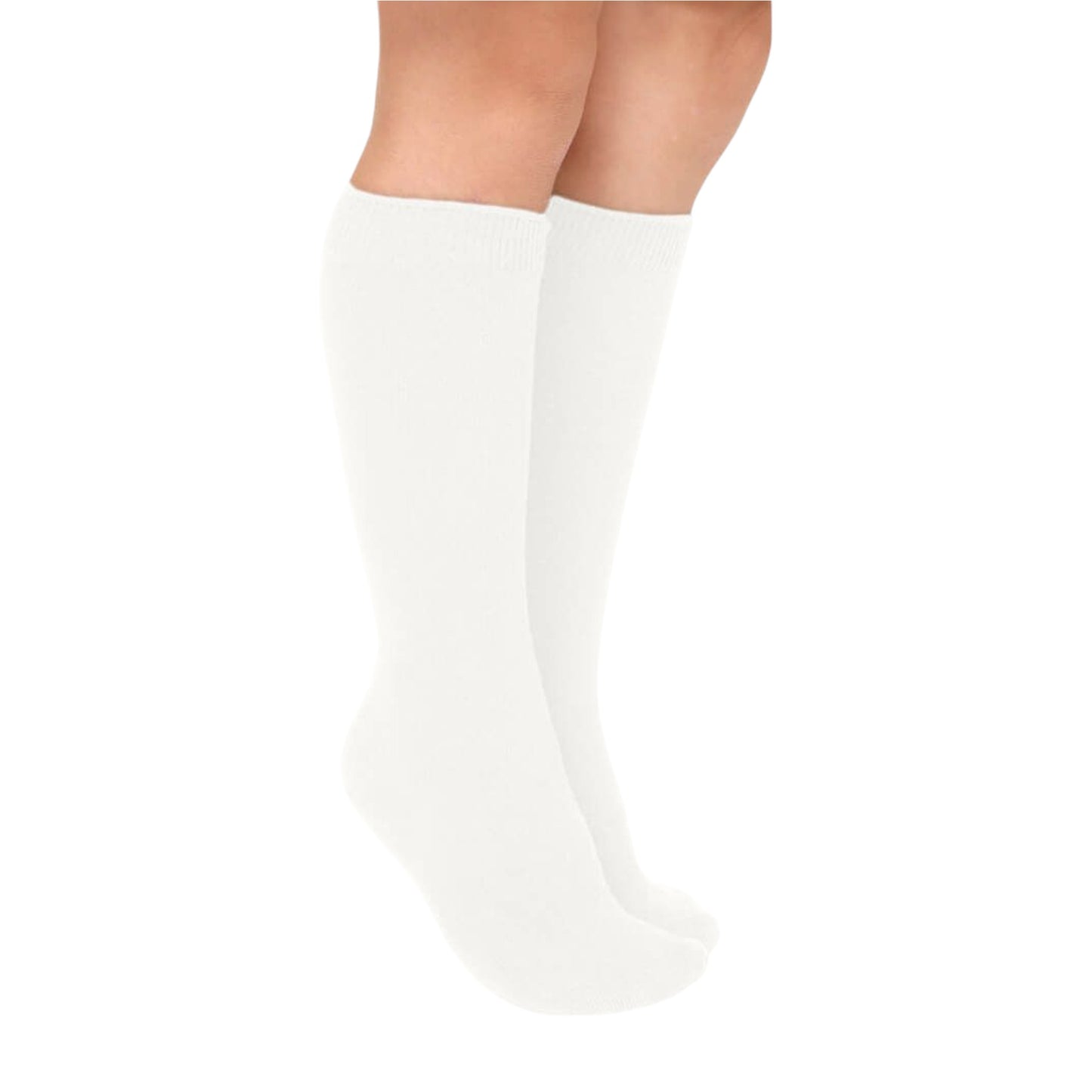 Jefferies Socks Smooth Toe Cotton Knee High Socks