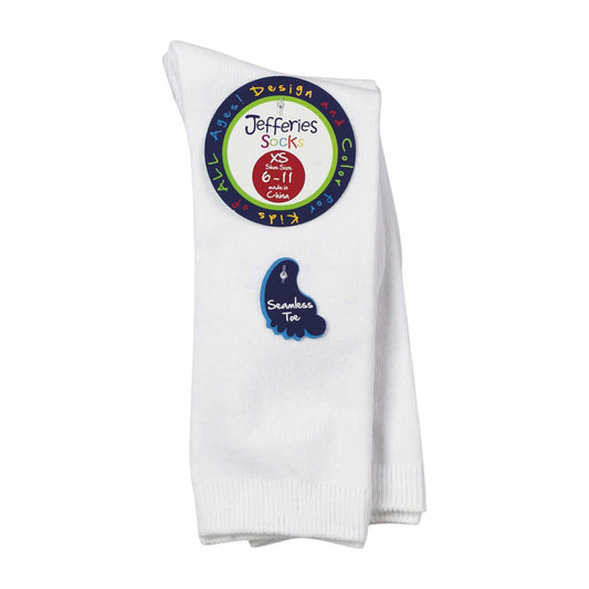 Jefferies Socks Smooth Toe Cotton Knee High Socks