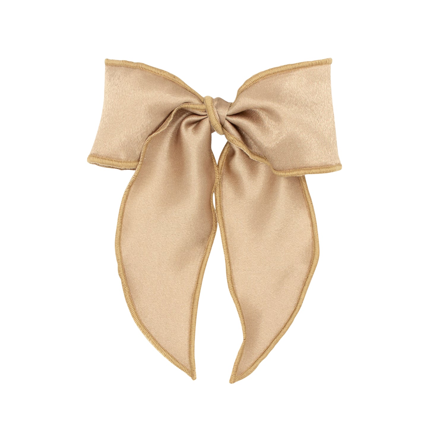 Wee Ones Medium Satin Bowtie with Twisted Wrap and Whimsy Tails
