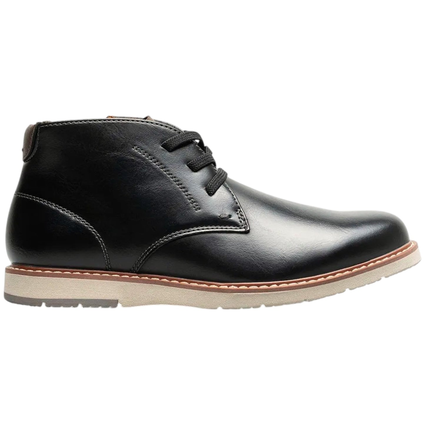 Florsheim Kids Vibe Jr. Elastic Lace Plain Toe Chukka Boot
